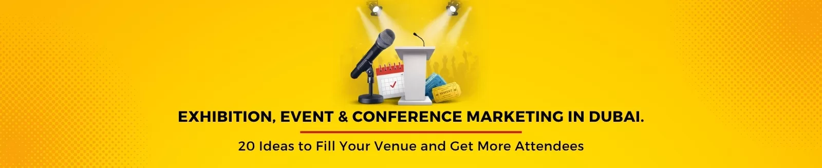 LD Services Banner for Exhibition, Event & Conference Marketing in Dubai