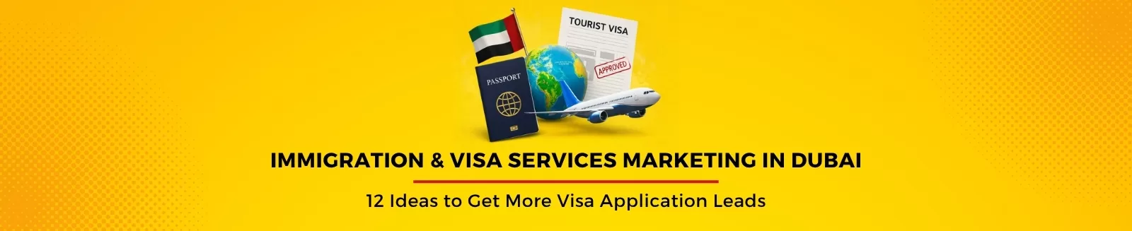 LD Services Banner for Immigration & Visa Services Marketing in Dubai