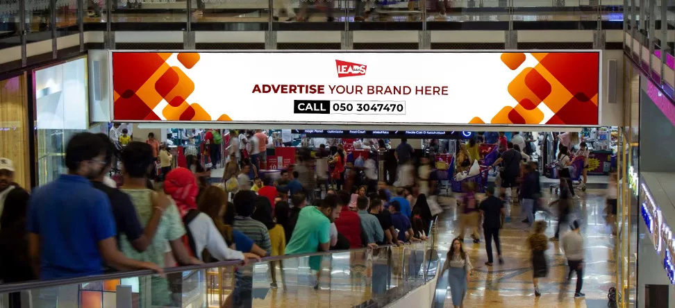 Mall Advertising Banner