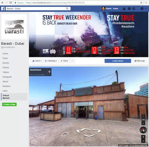 Google Street View example