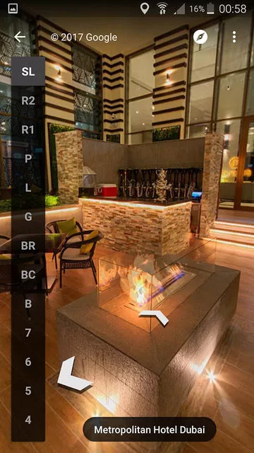Google Street View example