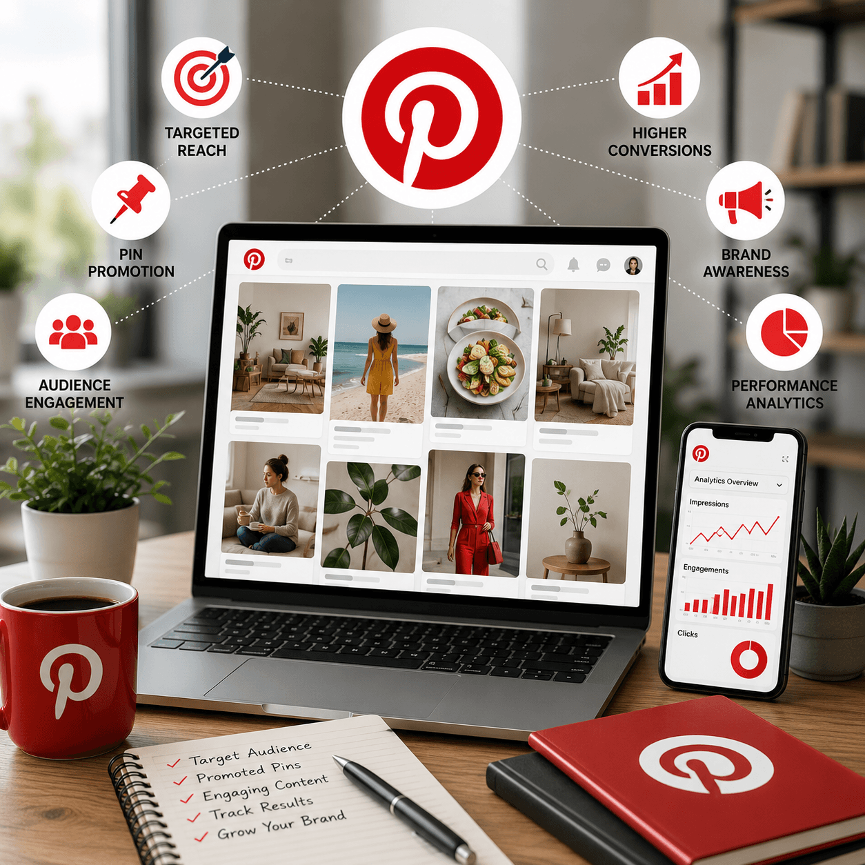 Pinterest advertising in Dubai reaching people who are planning purchases
