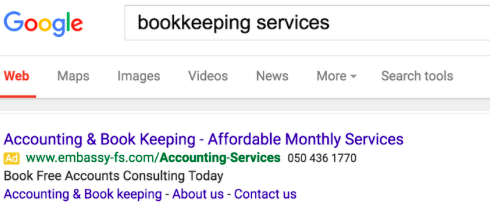 accounting client leads