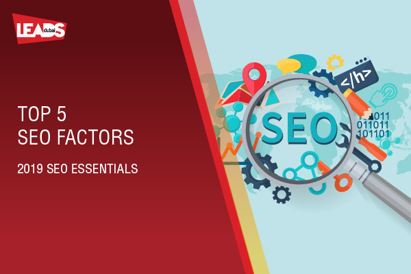 Top 5 SEO Factors -   2019 SEO Essentials