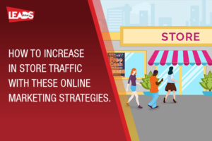 How to increase in store traffic with these online marketing strategies.