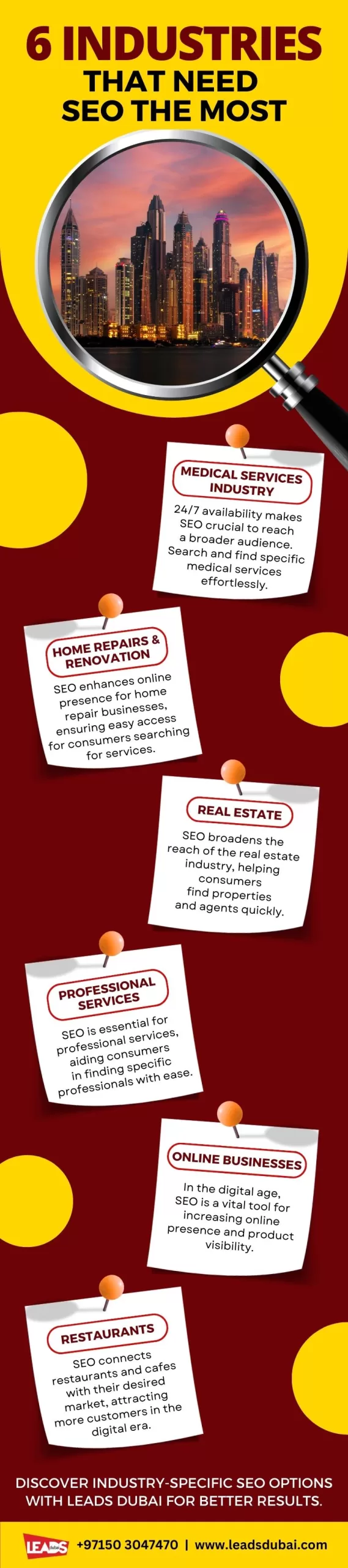 SEO for small businesses infographic