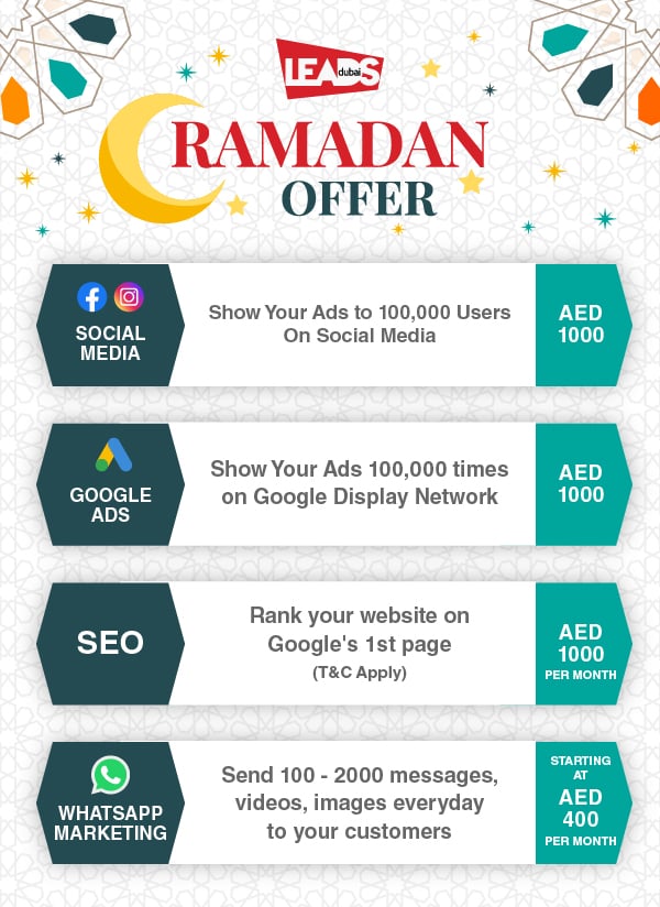 Leads Dubai Ramadan Offer
