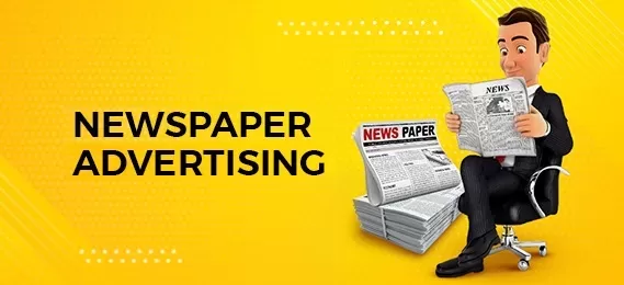 Newspaper Ads in English & Arabic Newspapers