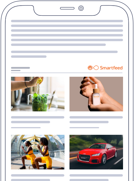 What a native ad looks like in the UAE: sponsored items shown as recommended content below an article