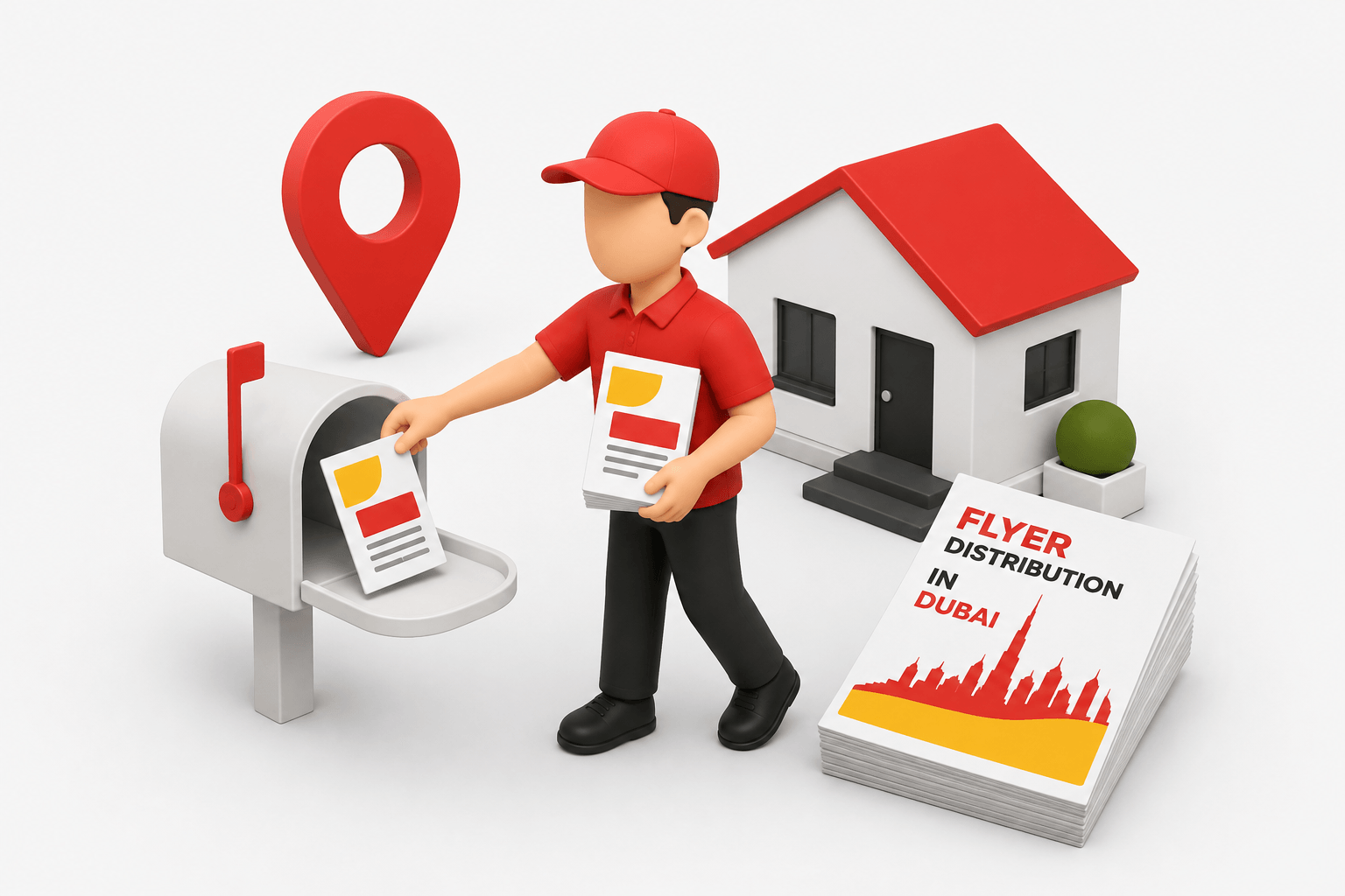 Flyer Distribution Company in Dubai