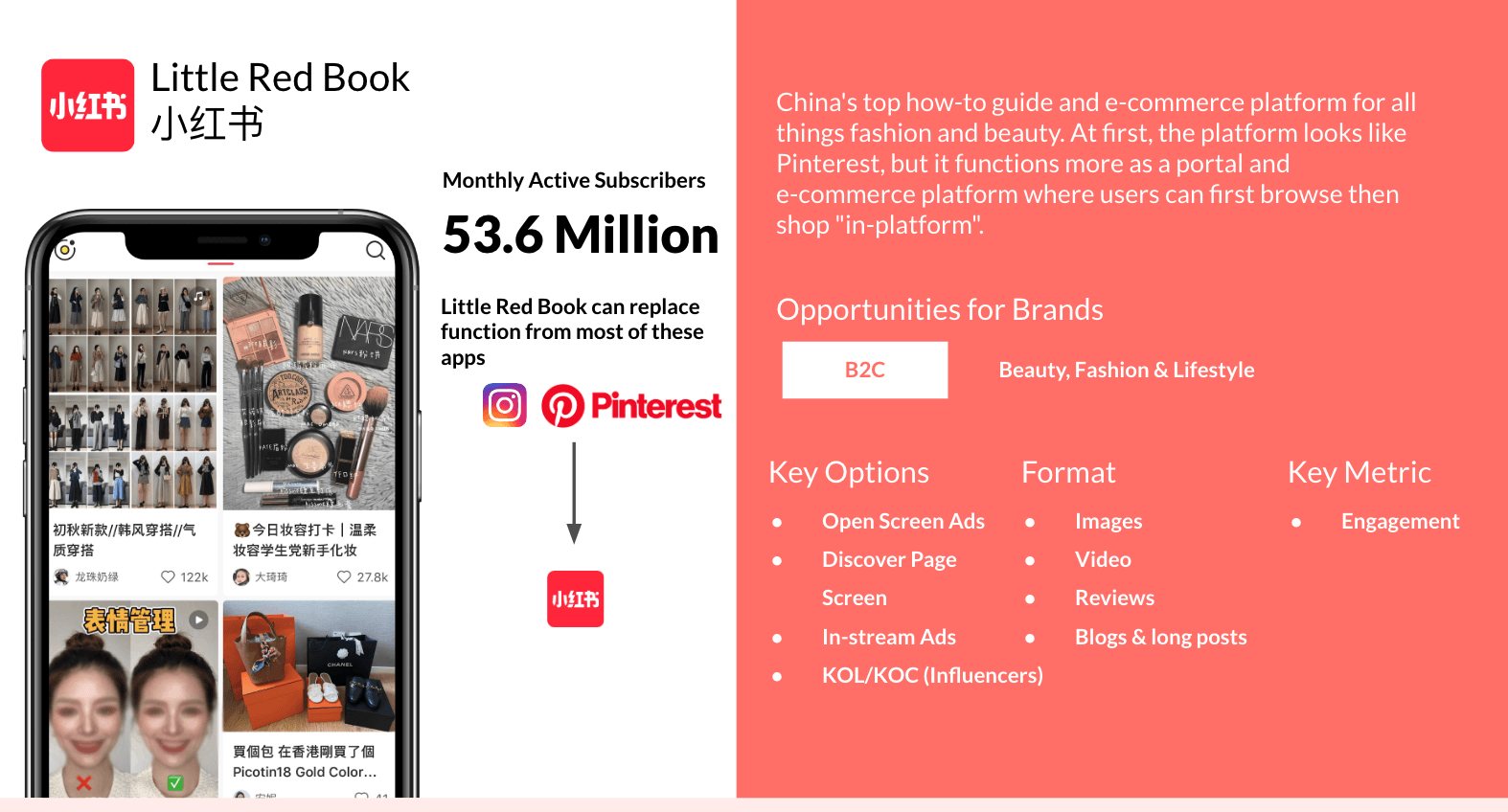 Little Red Book Xiaohongshu advertising platform in China