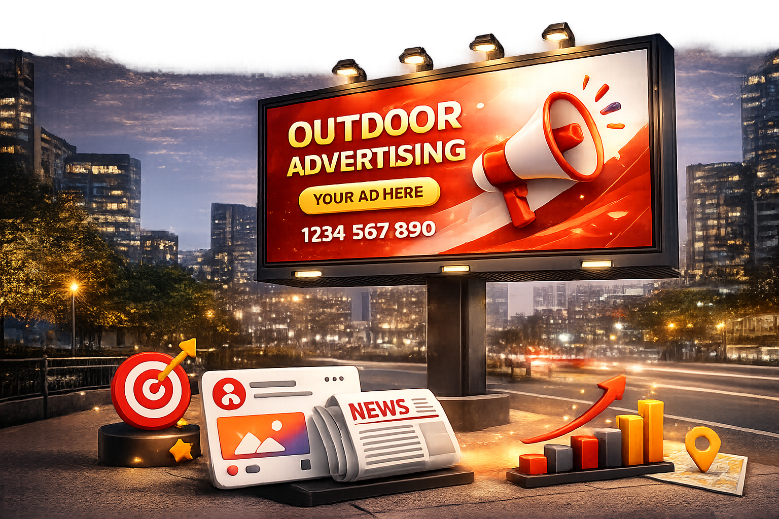 Outdoor Advertising / Billboard Advertising in Dubai – UAE