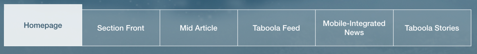 What a Taboola ad looks like: native placements on premium publishers where Dubai ads appear