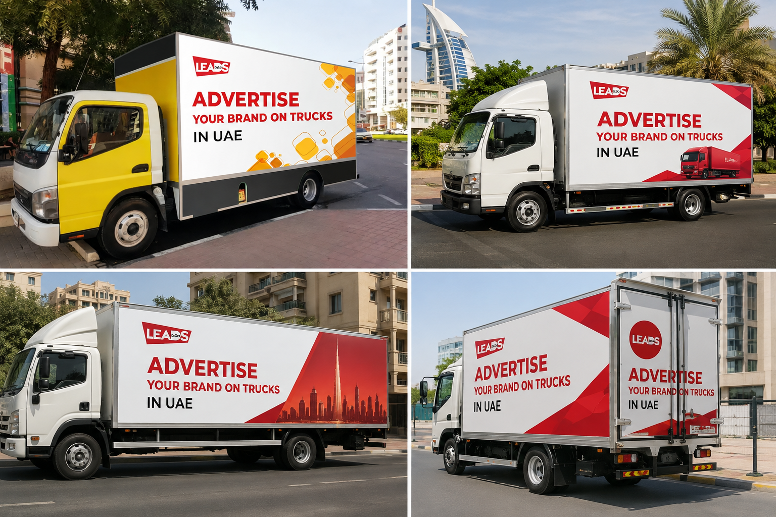 Truck Advertising Company in Dubai