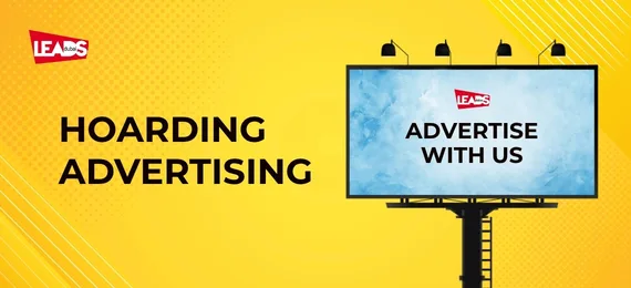 Hoarding advertising panel in Dubai
