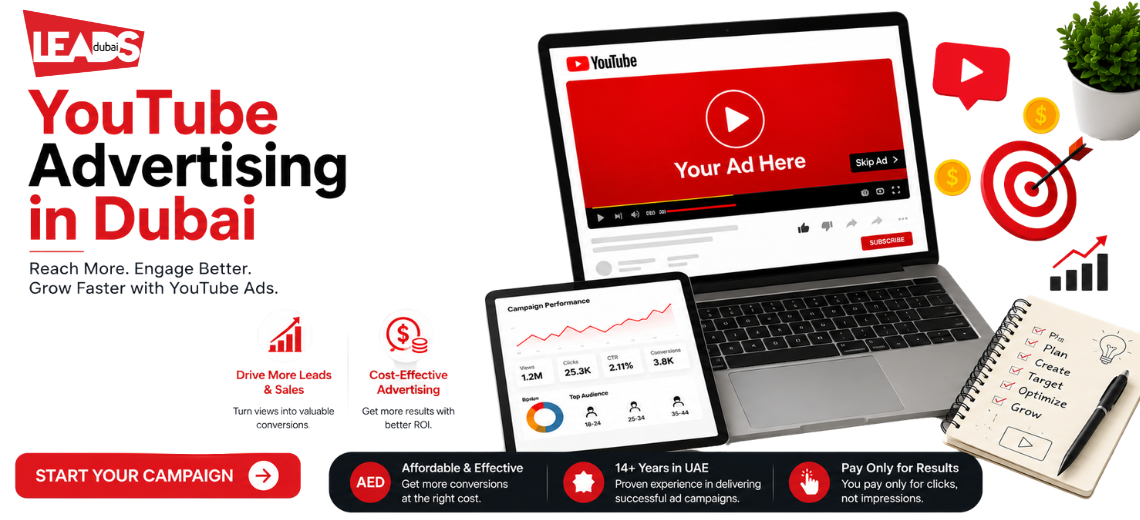 YouTube Advertising in Dubai