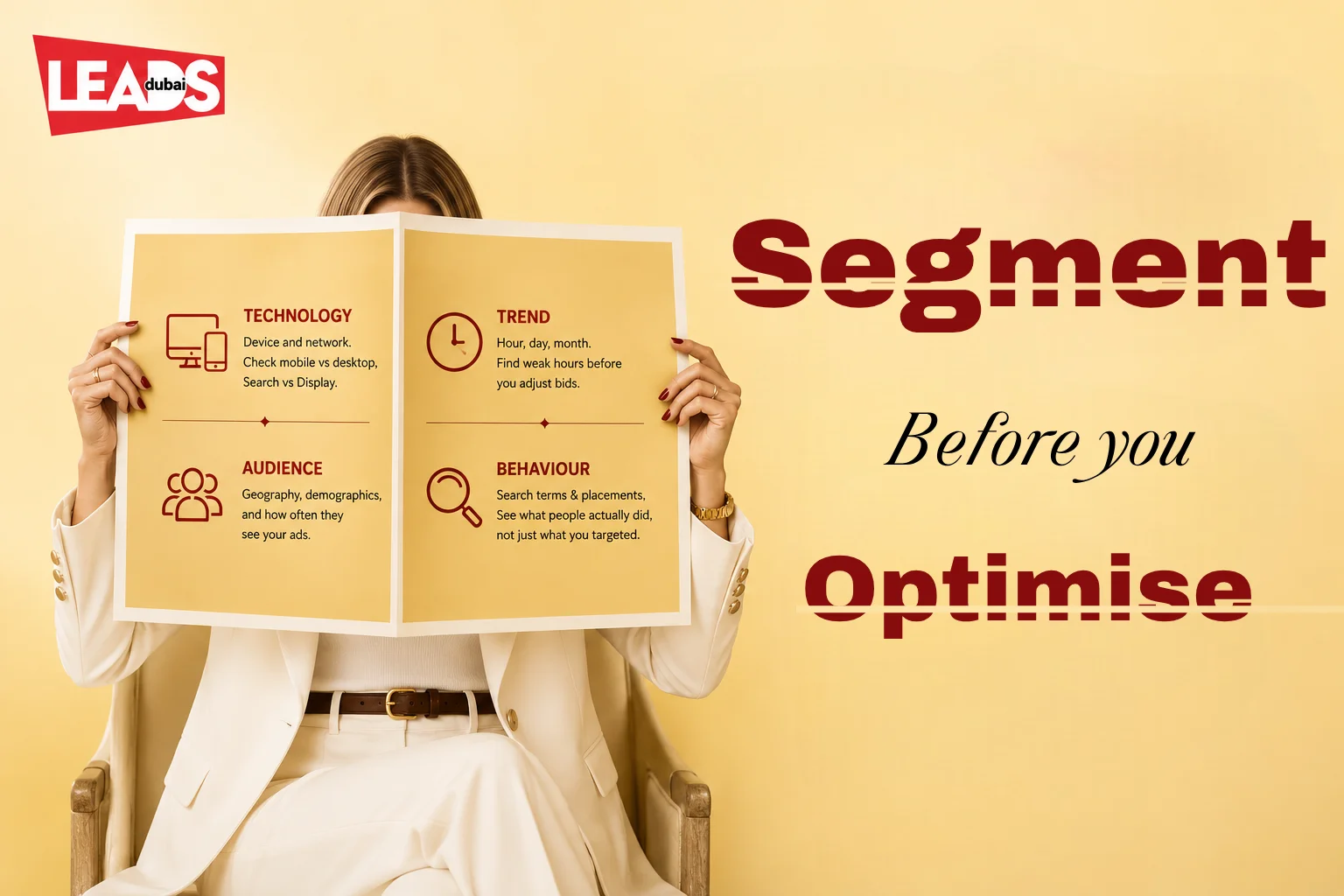 Segment before you optimise: break Google Ads results down by technology, audience, trend and behaviour