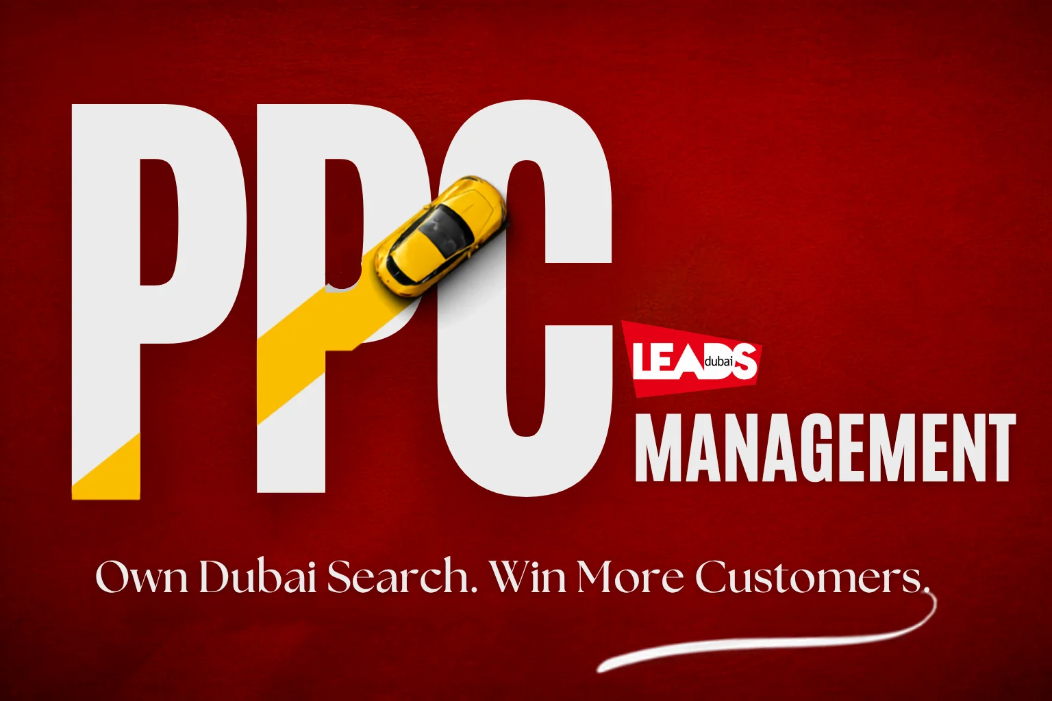 Illustration of a magnifying glass highlighting a target audience in a crowd, representing pay per click management in Dubai